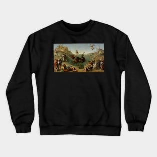 Piero di Cosimo - Andromeda freed by Perseus Crewneck Sweatshirt